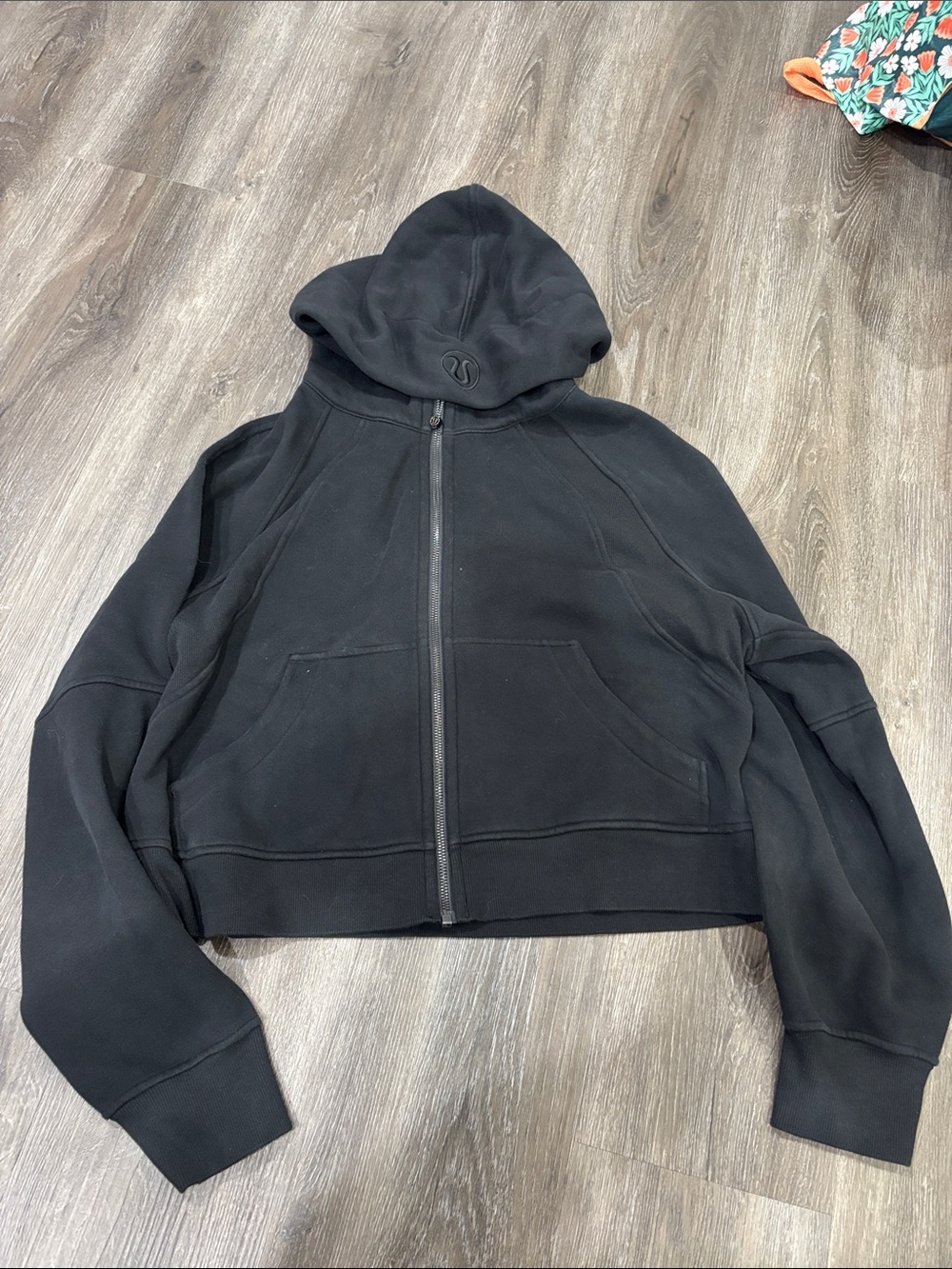 lululemon athletica Black Full‑Zip Hoodie